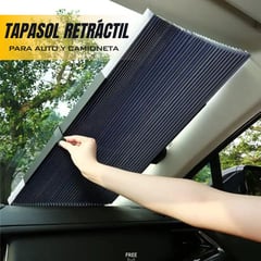 CARJOLLITY - Tapasol de aluminio retráctil reforzado para auto camioneta