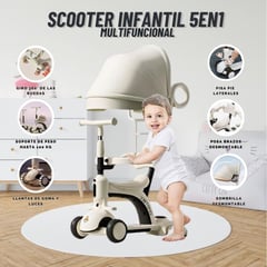 GENERICO - Scooter Infantil 5en1 juguete para niños