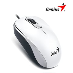 GENIUS - Mouse Optico Dx110 Blanco