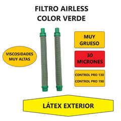 WAGNER - Filtro Verde para Pistola de Pintar Airless (Pack 2 unidades)