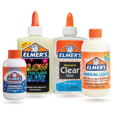 ELMERS - Kit para Hacer Slime Crunchy 4 Piezas