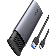 UGREEN - Case CM400 para M.2 SATA NGFF SSD 5Gbps B-Key Disco Duro 10903