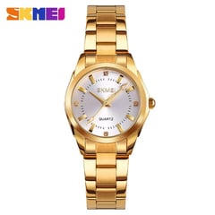 SKMEI - RELOJ 1620 DORADO CORREA ACERO PARA MUJER