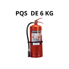 GENERICO - Extintor 06 KG PQS ABC 75%