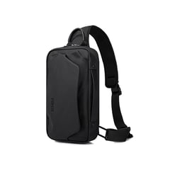 BANGE - MORRAL DEPORTIVO METALICO NEGRO PARA HOMBRES