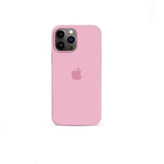 APPLE - Case Silicona Para Iphone 13 ROSA + Mica de Vidrio