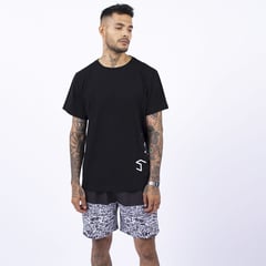 BHEVSK - Polo Estampado hombre Dark cube