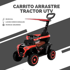 GENERICO - Carro de Juguete Arrastre Tractor UTV para niño