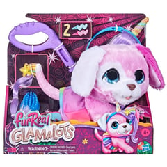 FURREAL FRIENDS - Peluche FurReal Glamalots Perrito Rosa Interactivo