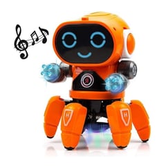 GENERICO - Robot Bailarín Para Niños Color Anaranjado