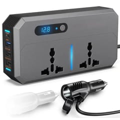 GENERICO - Conversor Corriente Auto Carga Rápida 200w Tipo C USB