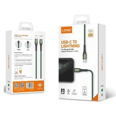 LDNIO - Cable Tipo-C a Lightning de 2 metro