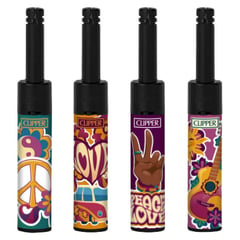 CLIPPER - COLECCIÓN ENCENDEDOR  MINI TUBE HIPPIE LOVE