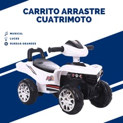 GENERICO - Carro de Juguete de Arrastre Cuatrimoto