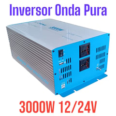 GENERICO - INVERSOR SOLTRONIX ONDA PURA 3,000 WATTS 12/24V