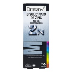 DRASANVI - Bisglicinato de Zinc 100mg x 90 Comprimidos