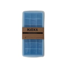 KIOXX - Cubeta de Hielo de Silicona 21 Cavidades Celeste