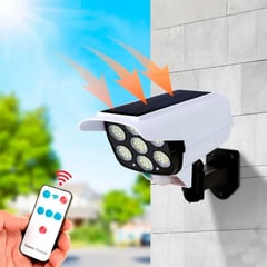 GENERICO - FOCO SOLAR MOD CAMARA DE SEGURIDAD