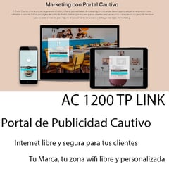 TP LINK - Wi Fi para Comercio Oficina Restaurante Tienda o Spa