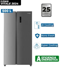 DAEWOO - Refrigaradora DAEWOO Side by Side 500 Litros