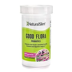 NATURALSLIM - Good Flora Suplemento probiótico 60 cápsulas