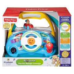 FISHER PRICE - Perrito Maneja Conmigo Volante Interactivo