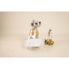 GENERICO - Vestido GOLDEN para mascotas