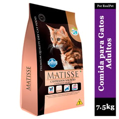 MATISSE - Comida para Gato Adulto Castrado Salmon 7.5 kg