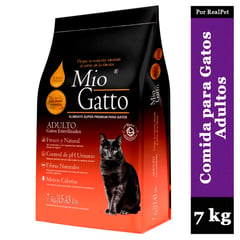 MIO CANE - Comida para Gato Adulto Esterilizado Mio Gatto Premium 7 kg