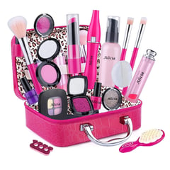 BASA - Set de Maquillaje Alicia Con Bolso x 22 Piezas - Fucsia