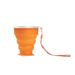 GENERICO - Vaso plegable de color naranja