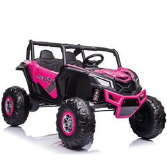 GENERICO - BUGGY TUBULAR UTV 4x4 24v ROSADO