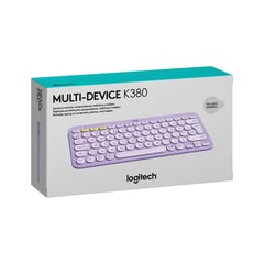 Teclado K380 Multi-Device Bluetooth Lavender