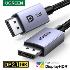 UGREEN - Cable Displayport 2.1 2metros Certificación VESA 16k