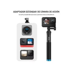 GENERICO - Palo De Selfie Extensible De Mano Para Gopro