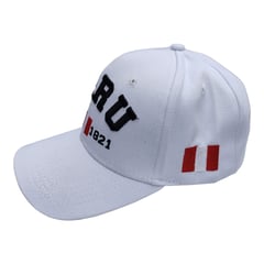 MDLT - Gorra Perú Bordado 3D 1821 100% algodón lavable