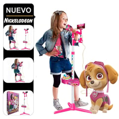 NICKELODEON - Set de Micrófono Karaoke de Paw Patrol