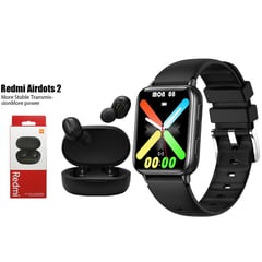 XIAOMI - Y15 Smartwatch+ Redmi Airdots2 Audífonos Auriculares Bluetooth