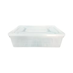 BLUE BOX - Caja Organizadora de 38 Litros con broches