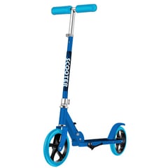 GENERICO - Scooter Clásico Plegable Dos Ruedas Adultos Niños Color Azul