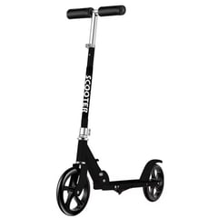 GENERICO - Scooter Clásico Dos Ruedas Adultos Niños Color Negro