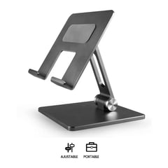 S&T - Soporte Para Tablet Corporativos Aluminio HS221S Dark Grey - Celular