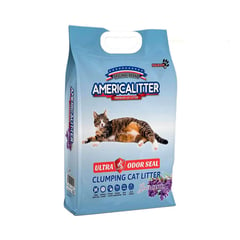 AMERICA LITTER - Arena para Gatos Ultra Odor Seal Lavanda 15Kg