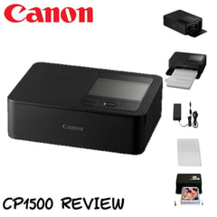 CANON - IMPRESORA FOTOGRAFICA SELPHY CP1500 REVIEW