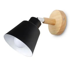 CEMLIGHTING - Lampara De Pared Ibiza Color Socket Negro luz luminaria