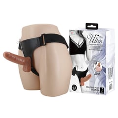 BAILE - ARNES CON DILDO VIBRADOR - ULTRA 15CM