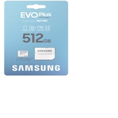 SAMSUNG - Tarjeta de memoria micro sd evo plus 512 gb - Blanco