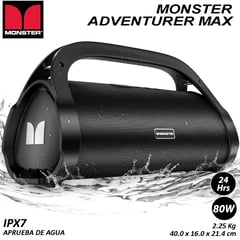 MONSTER AUDIO - Monster Adventurer - Silver mejor que Tribit Tronsmart