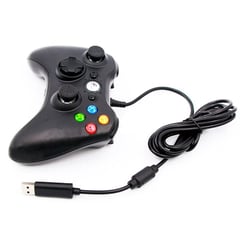 GENERICO - Mando para Xbox 360 / Pc / Laptop / USB / Negro