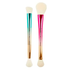 ALEXANDRA HIDALGO BEAUTY - Party Of Two Dual Ended Face Brush Set motd Cosmetics